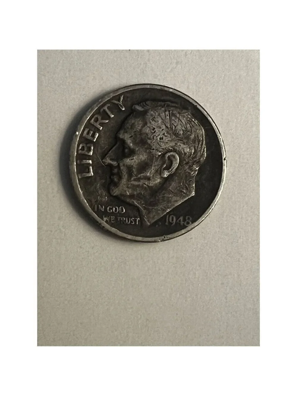 Rare 1948 D Roosevelt Silver Dime